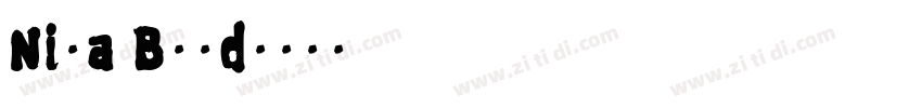 Nima Bold字体转换